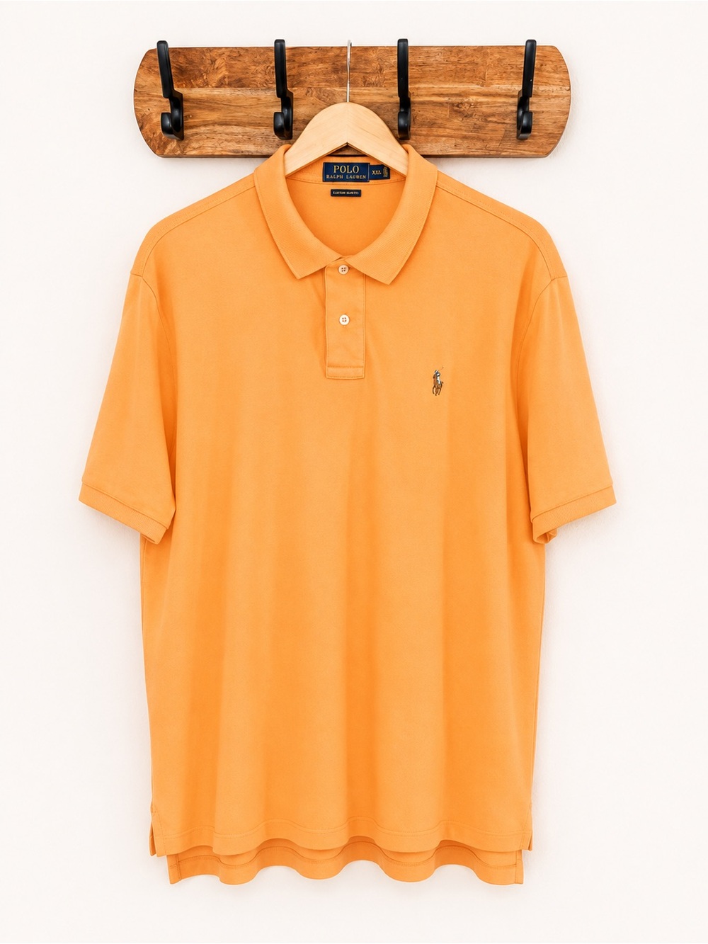 Polo Ralph Lauren Men’s Pima Soft Cotton Polo Shirt Orange Size XXL